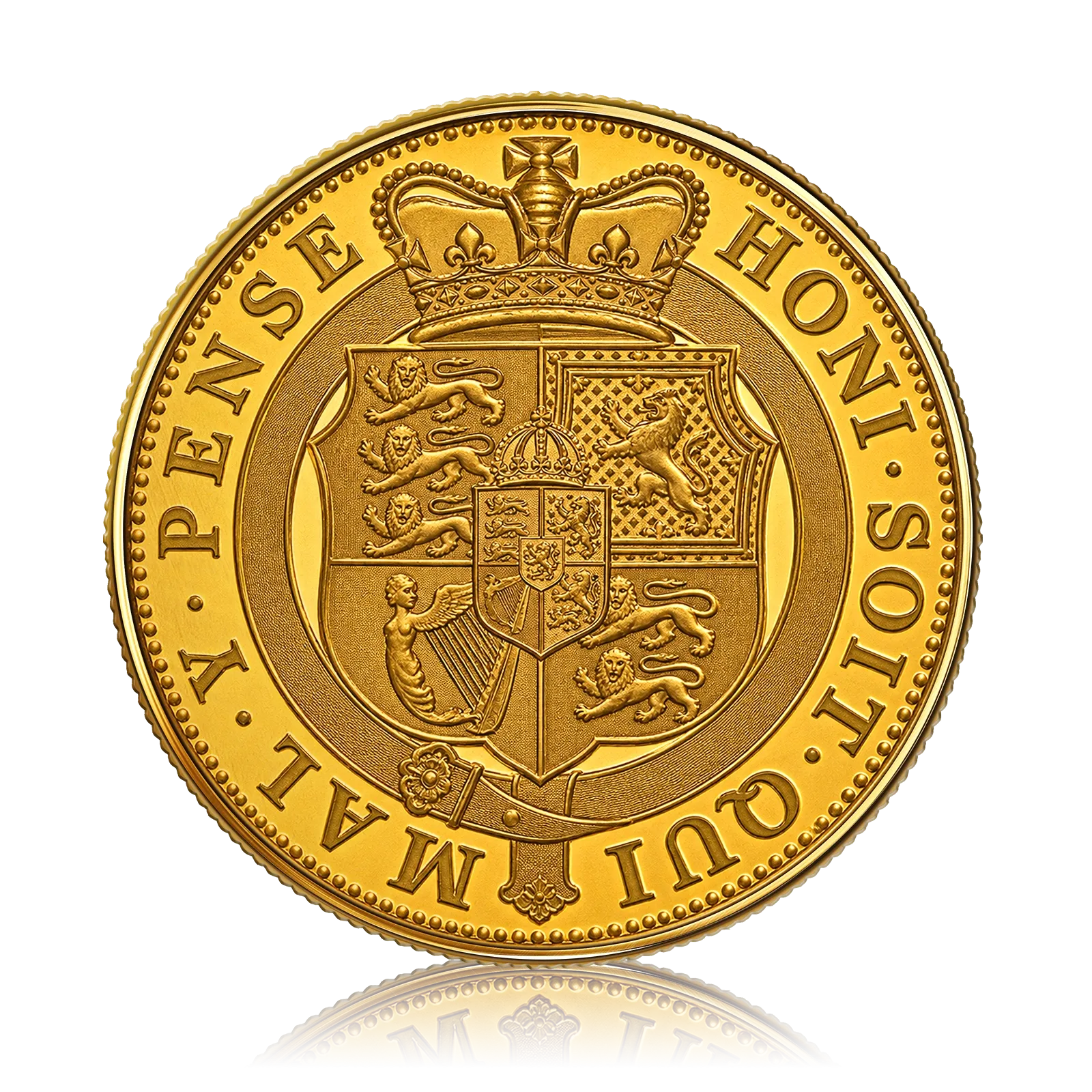 Preowned  Gold Proof Sovereign George lll 5-Coin Box Set (2020) 6